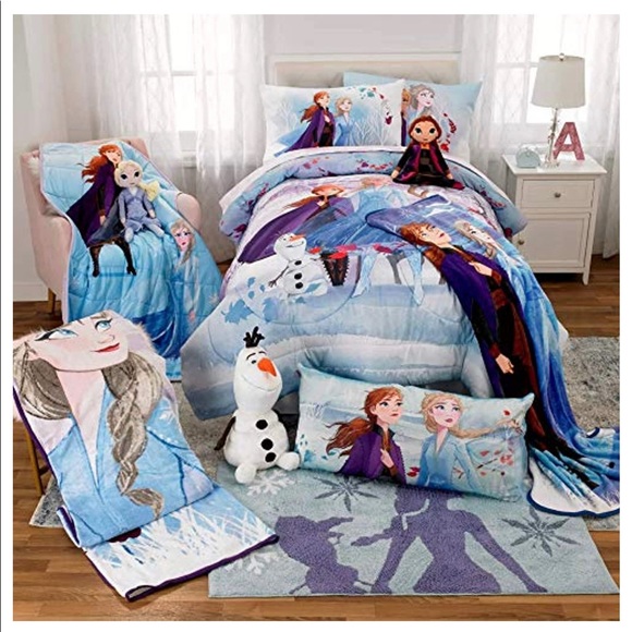 DISNEY FROZEN II ANNA & ELSA 3PC SHEET SET